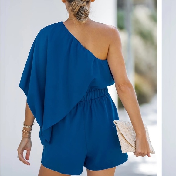 Blue jumpsuit - Picture 2 of 2